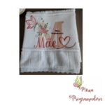 Matriz de bordado - Mãe flores Borboleta - Imagem 2