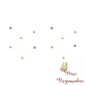 Matriz de Bordado - Poa