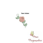Matriz de Bordado - Rococo Flores - Imagem 2