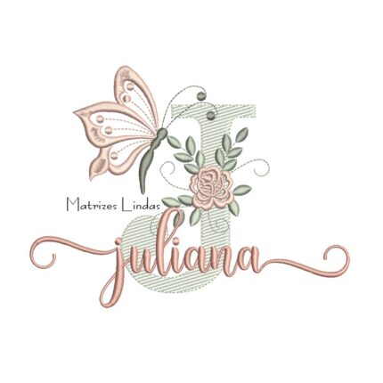 Matriz de Bordado - Nome Juliana