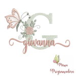 Matriz de Bordado - Nome Giovanna