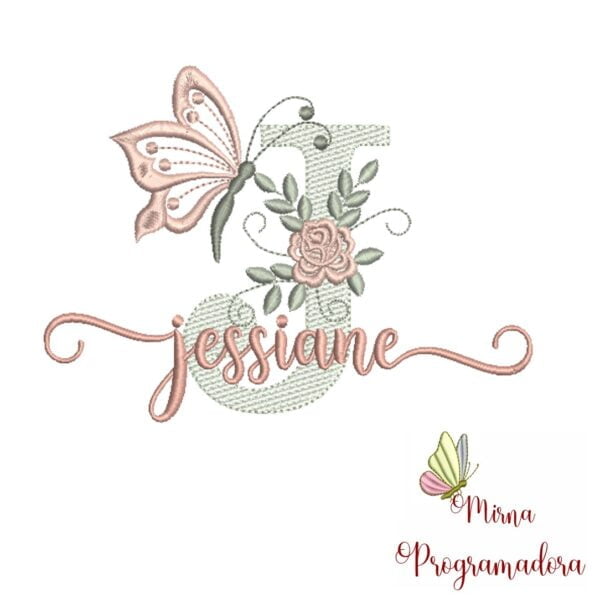 Matriz de Bordado - Nome Jessiane
