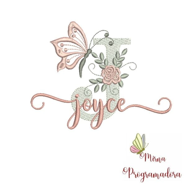 Matriz de Bordado - Nome Joyce