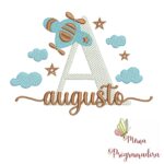 Matriz de Bordado - Augusto