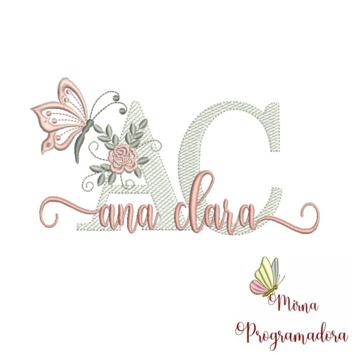 Matriz de Bordado - Ana Clara - Imagem 1