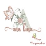 Matriz de Bordado - Nome Ana Luísa