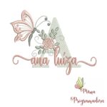 Matriz de Bordado - Nome Ana Luíza