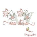 Matriz de Bordado - Nome Ana Vitória