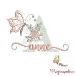 Matriz de Bordado - Nome Anne
