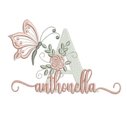 Matriz de Bordado – Nome Anthonella
