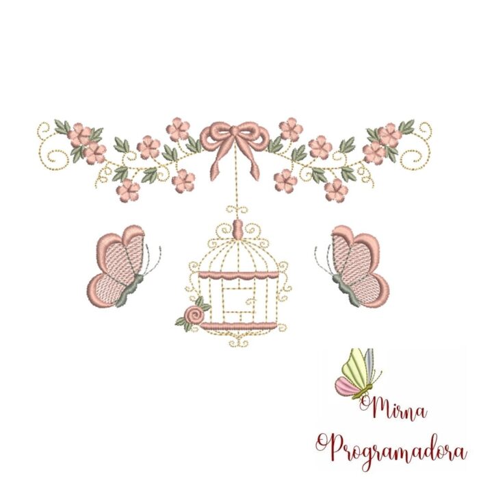 Matriz de bordado – Jardim - Imagem 2