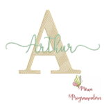 Matriz de bordado - Arthur