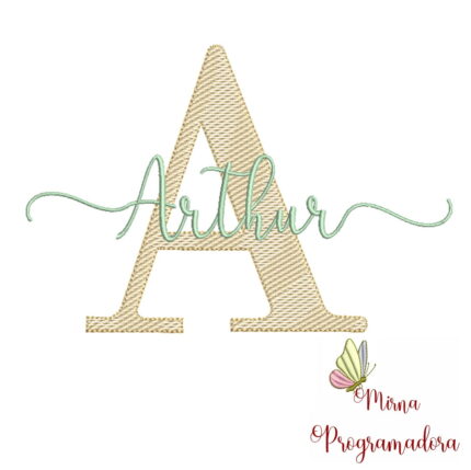 Matriz de bordado – Arthur