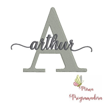 Matriz de bordado – Arthur
