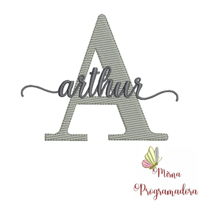 Matriz de bordado – Arthur