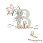 Matriz de Bordado - Nome Bella