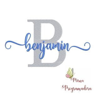 Matriz de Bordado Benjamin