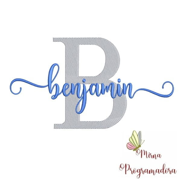 Matriz de Bordado Benjamin