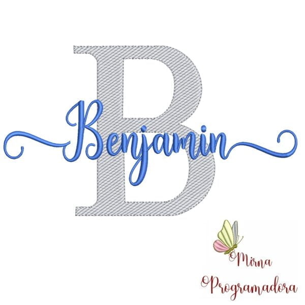 Matriz de Bordado Benjamin
