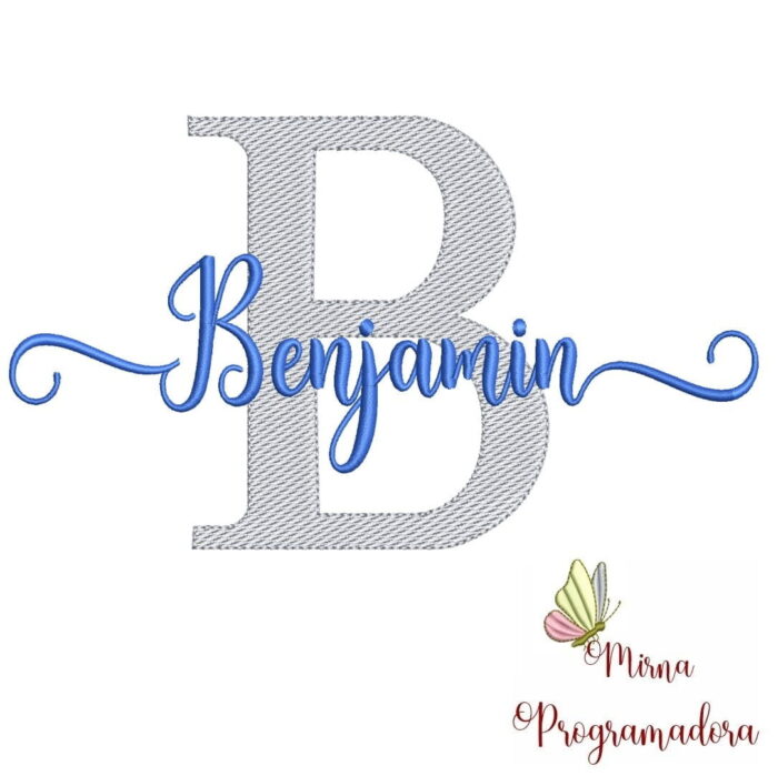 Matriz de Bordado Benjamin