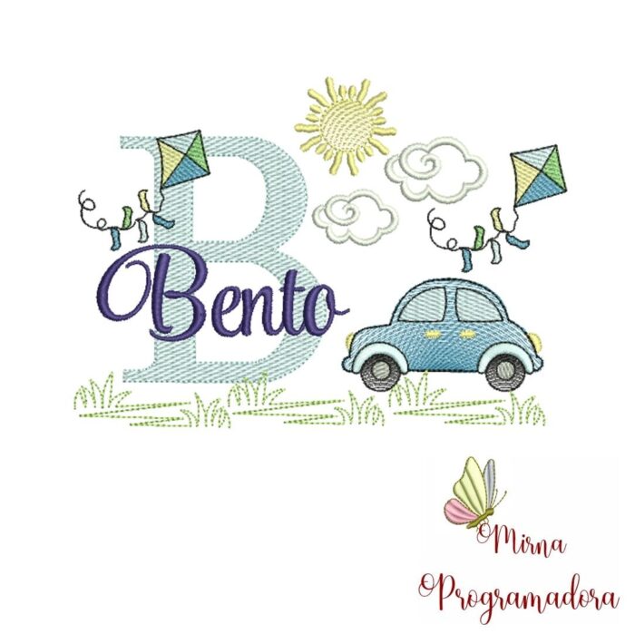 Matriz de bordado – Bento