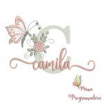 Matriz de Bordado - Nome Camila