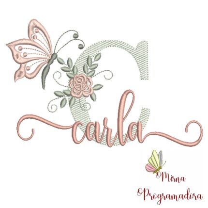 Matriz de Bordado – Carla