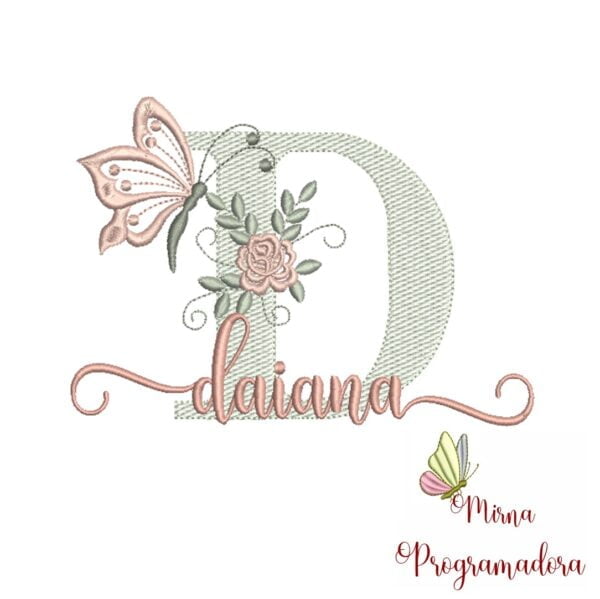Matriz de Bordado - Nome Daiana