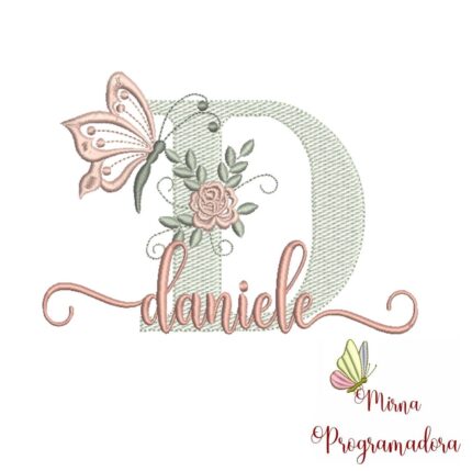 Matriz de Bordado – Nome Daniele