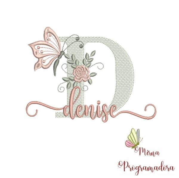 Matriz de Bordado - Nome Denise