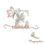 Matriz de Bordado - Nome Eduarda