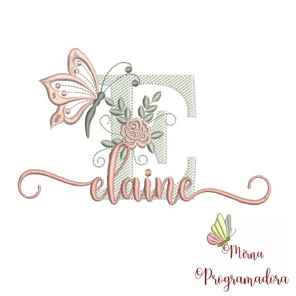Matriz de bordado – Elaine