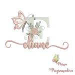 Matriz de bordado - Eliane