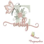 Matriz de Bordado - Nome Emilly