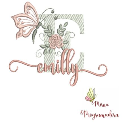 Matriz de Bordado – Nome Emilly