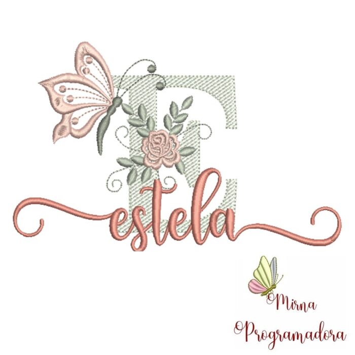 Matriz de bordado – Estela