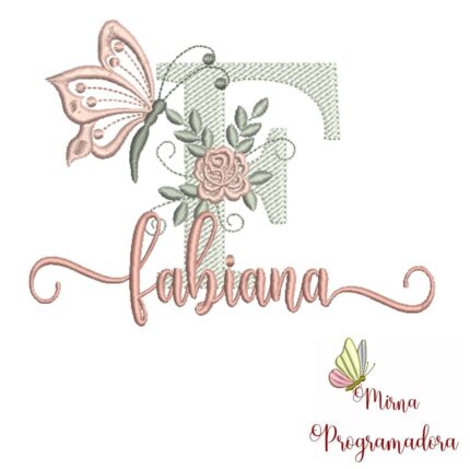 Matriz de Bordado – Fabiana