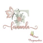 Matriz de Bordado - Nome Fernanda