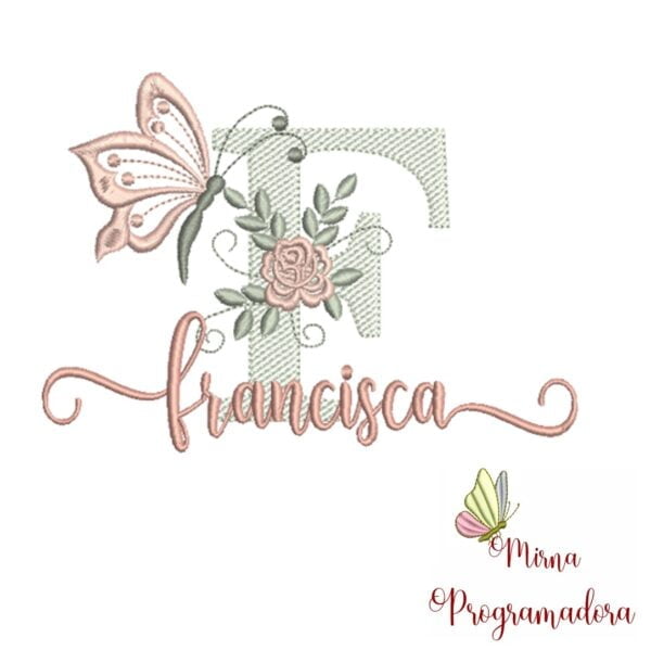 Matriz de Bordado - Nome Francisca