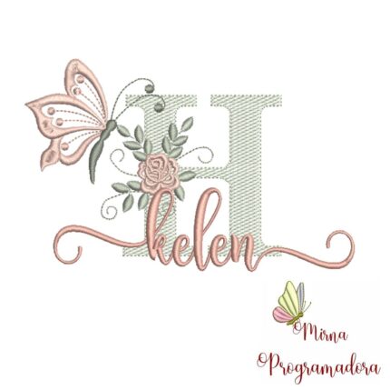 Matriz de Bordado – Nome Helen