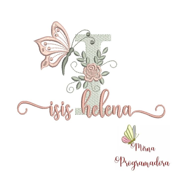 Matriz de bordado – Isis Helena