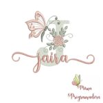 Matriz de Bordado - Jaira