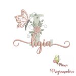 Matriz de Bordado - Ligia