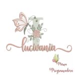 Matriz de bordado - Lucivania