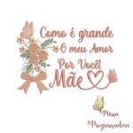 Matriz de bordado – Mãe