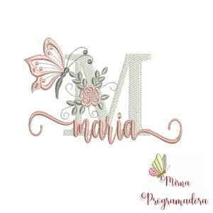 Matriz de Bordado - Nome Maria