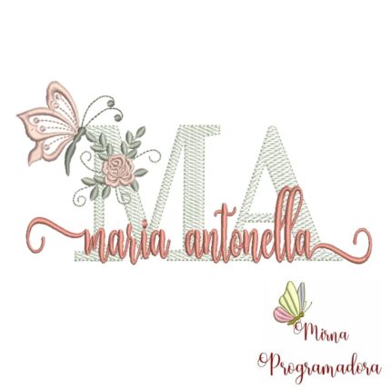 Matriz de bordado – Maria Antonella