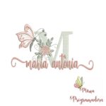 Matriz de Bordado - Nome Maria Antônia