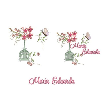 matriz-de-bordado-maria-eduarda-nome-sobreposto-gaiola-com-flores-para-bordar
