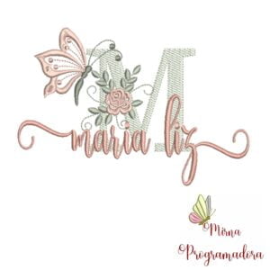 Matriz de Bordado - Nome Maria Liz
